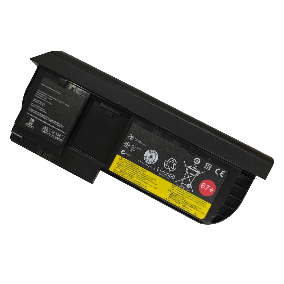 DPaibLT 45N1079 63Wh 11.1V Laptop Battery for Lenovo ThinkPad X220T X230T Tablet (5600mAh/6-Cell)