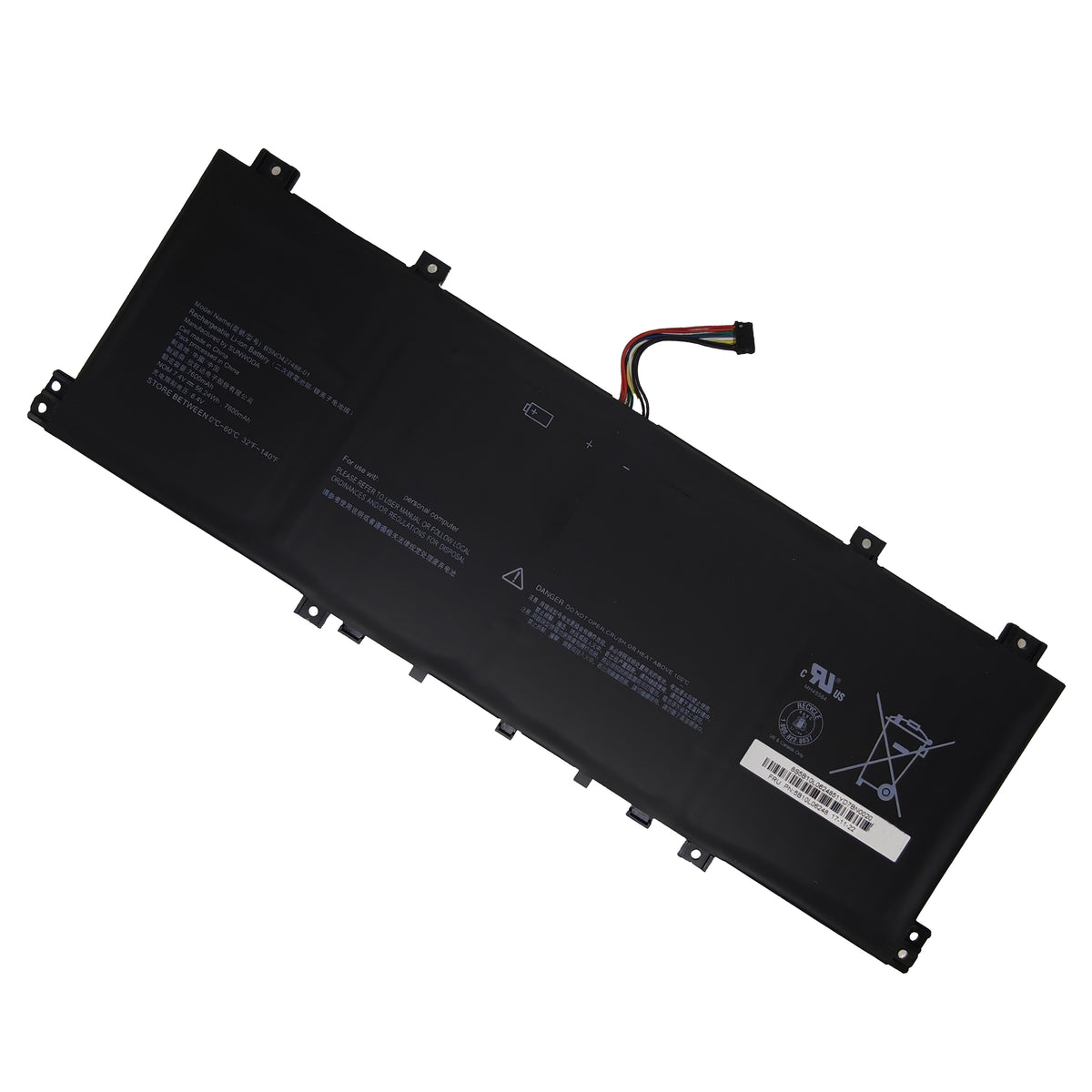 DPaibLT BSNO427488-01 56Wh 7.4V Laptop Battery for Lenovo 100S-14IBR 80R9 (7600mAh)