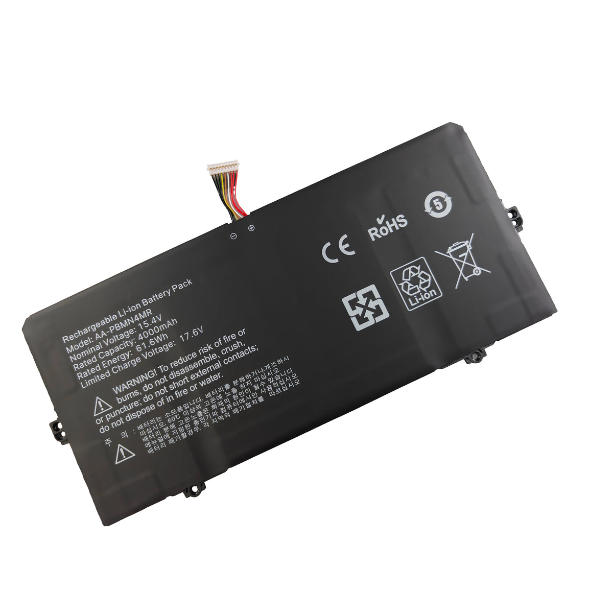 DPaibLT AA-PBMN4MR 61.6Wh 15.4V Laptop Battery for Samsung Galaxy Book Pro 13 & 360 (930XDB 935XDB NP930QDB 4000mAh)