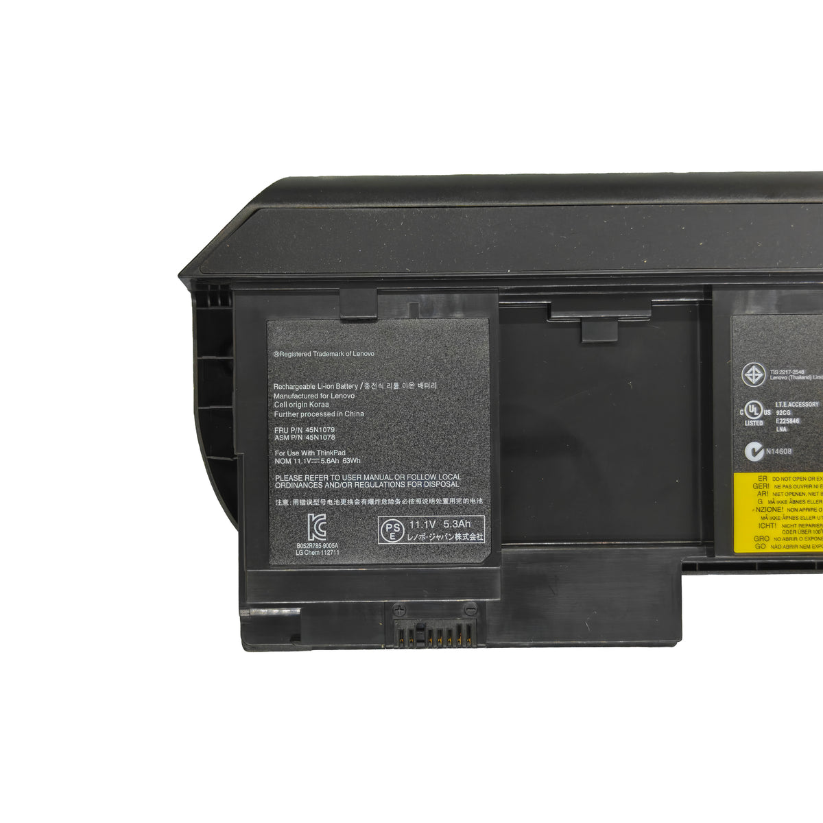 DPaibLT 45N1079 63Wh 11.1V Laptop Battery for Lenovo ThinkPad X220T X230T Tablet (5600mAh/6-Cell)