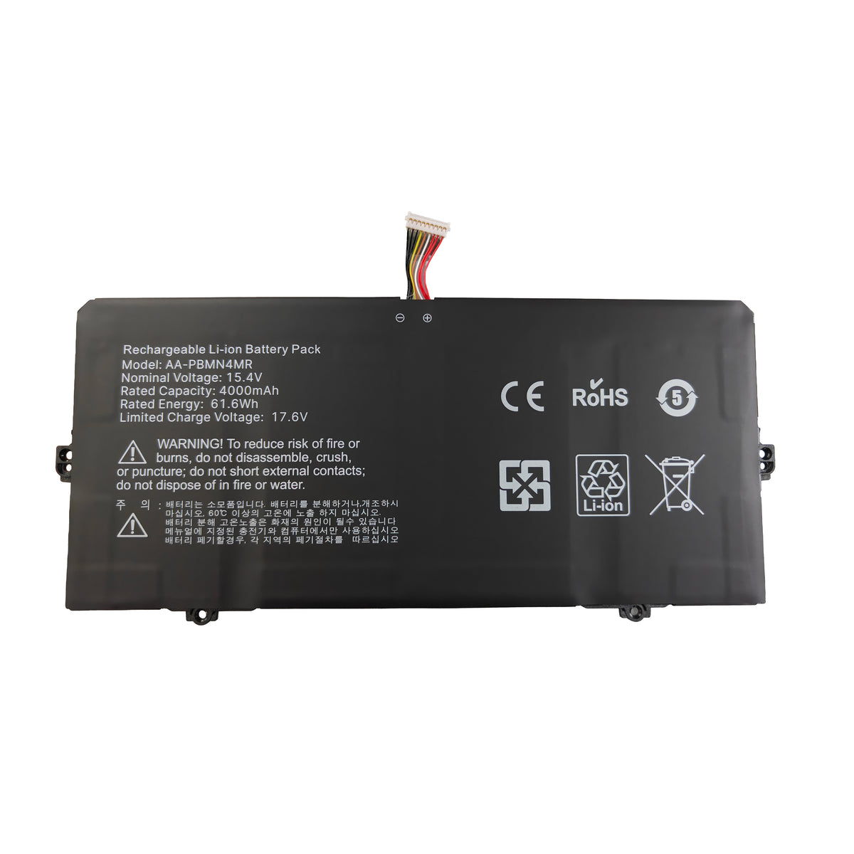DPaibLT AA-PBMN4MR 61.6Wh 15.4V Laptop Battery for Samsung Galaxy Book Pro 13 & 360 (930XDB 935XDB NP930QDB 4000mAh)
